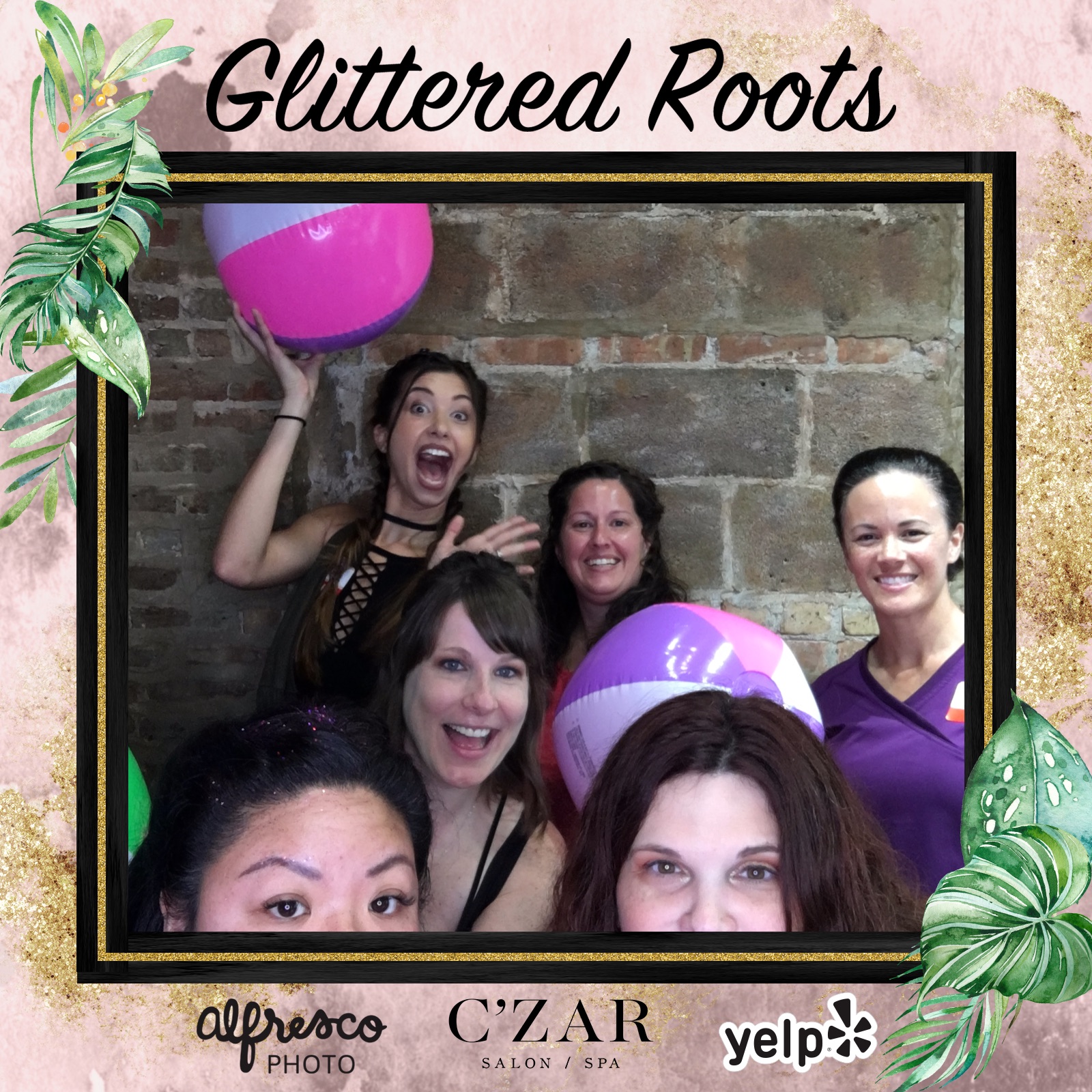 Yelp Elite: Glittered Roots | View more photos from the event at events.alfrescophoto.com/u/AlfrescoPhoto/Yelp-Elite-Glittered-Roots